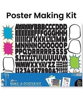(5) Royal Brites All-in-One Poster Making Kit